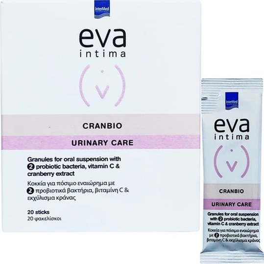 InterMed Eva Intima Cranbio Προβιοτικά 20 Φακελάκια